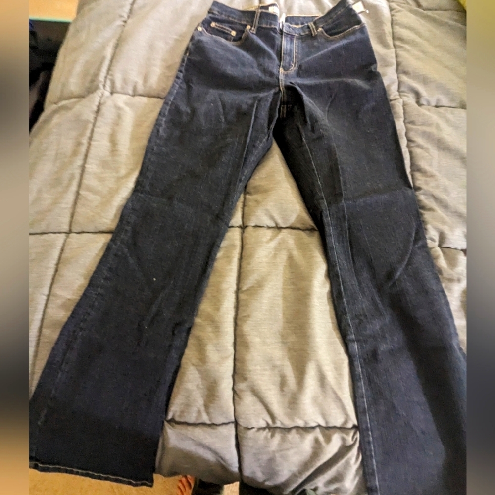 NWT St John's Bay Blue Jeans 10 Average